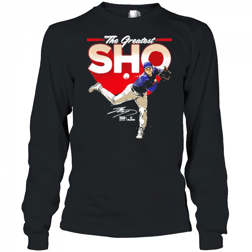 Shohei Ohtani The Greatest Sho T-Shirt Long Sleeved