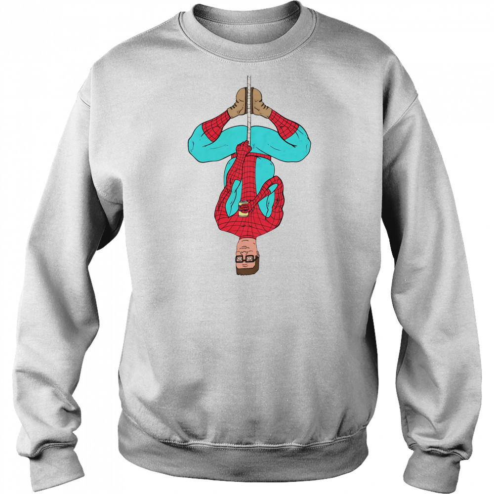Spider man Hank Hill shirt Hoodie