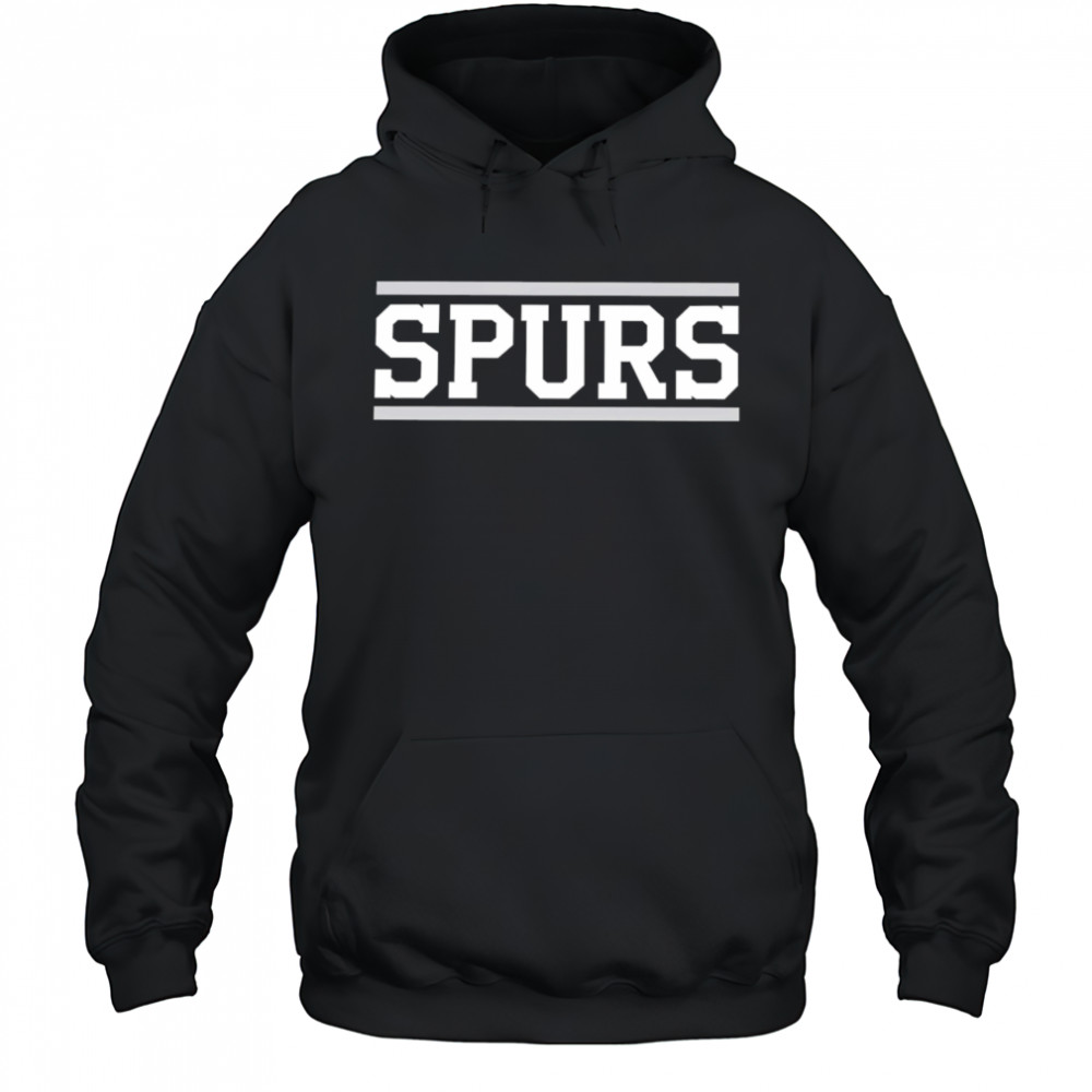 Spurs horizontal lines shirt Hoodie