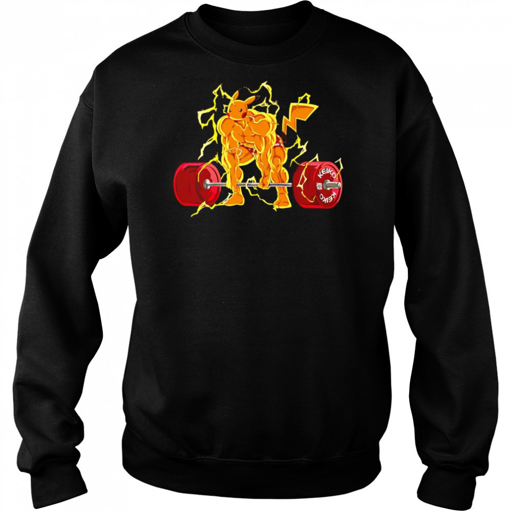 Swole Pikachu shirt Hoodie