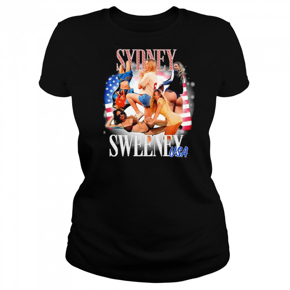 Sydney Sweeney USA graphic shirt Women's T-shirt