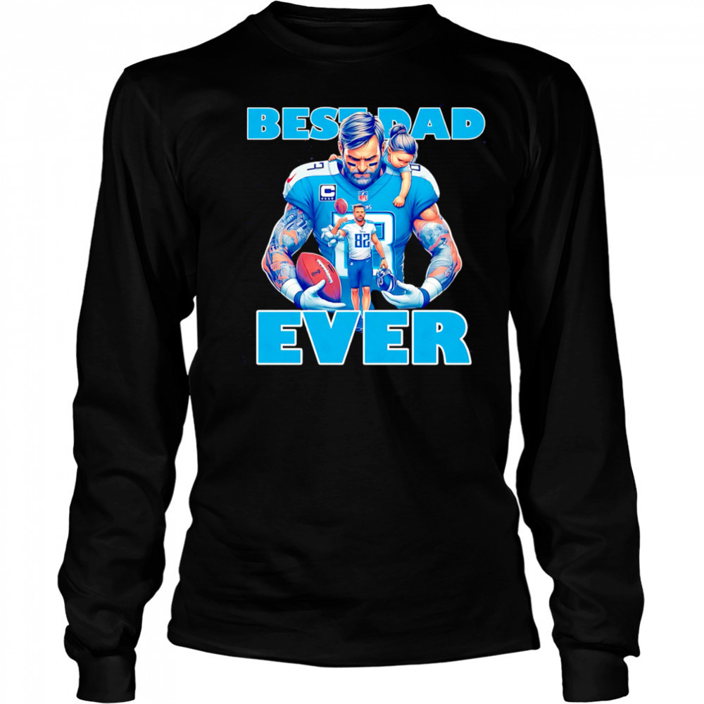Tennessee Titans Best Dad Ever shirt Long Sleeved