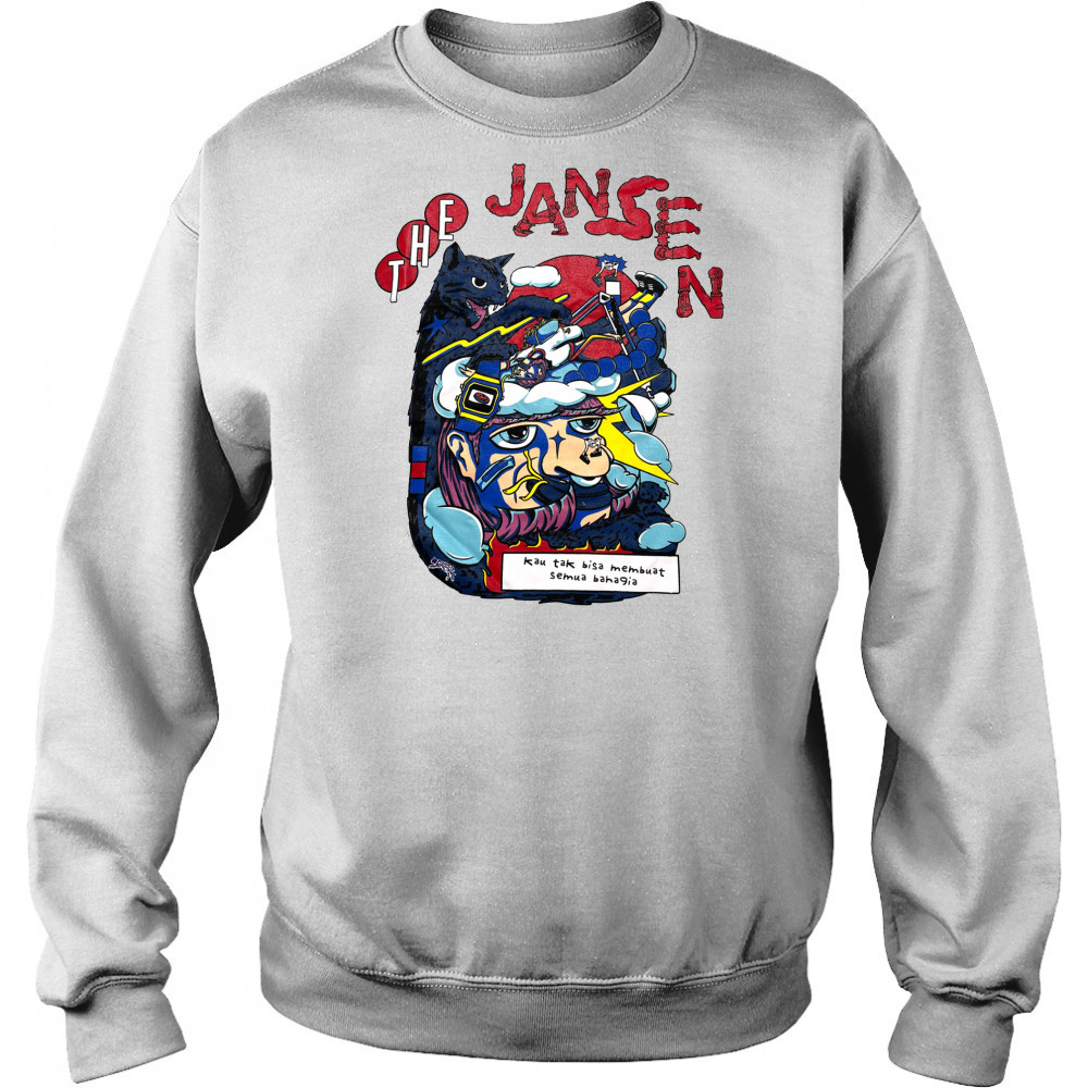 The Jansen Katanya Sudah Tak Lagi Membenci T-Shirt Hoodie