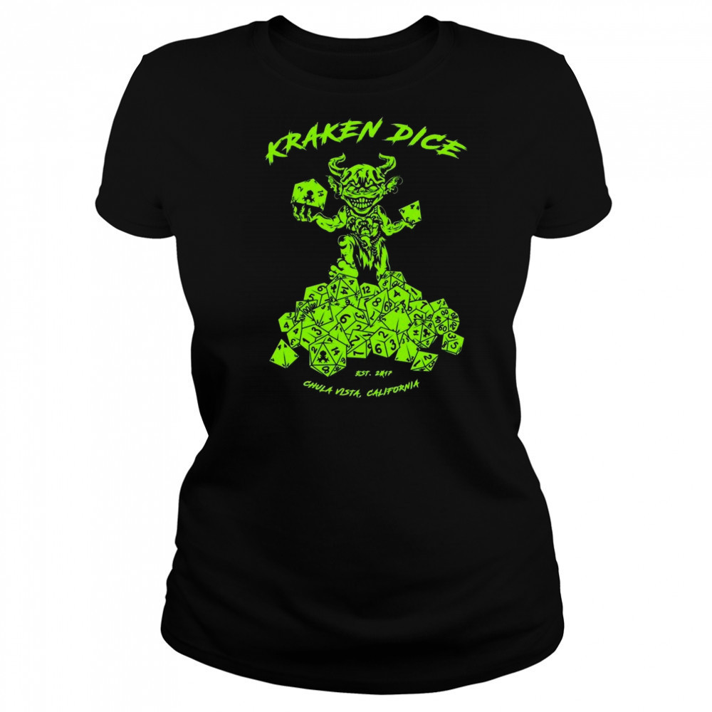 The Misfit Kraken Dice Shirt Women's T-shirt