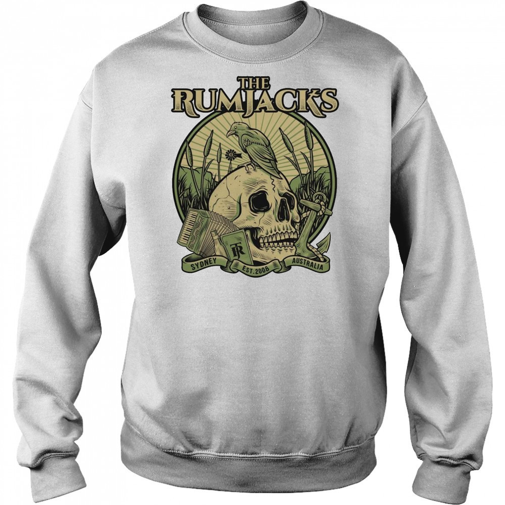 The Rumjacks Crow Skull Shirt Hoodie