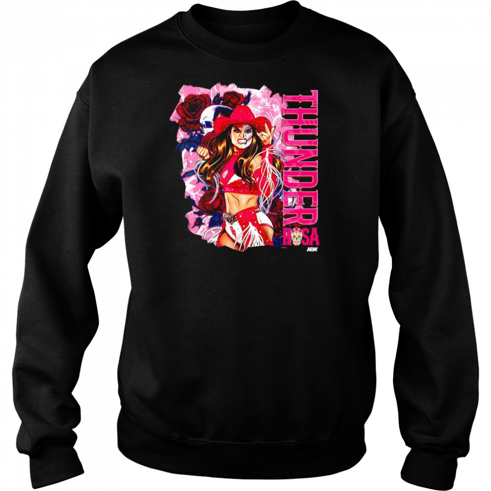 Thunder Rosa graphic shirt Hoodie