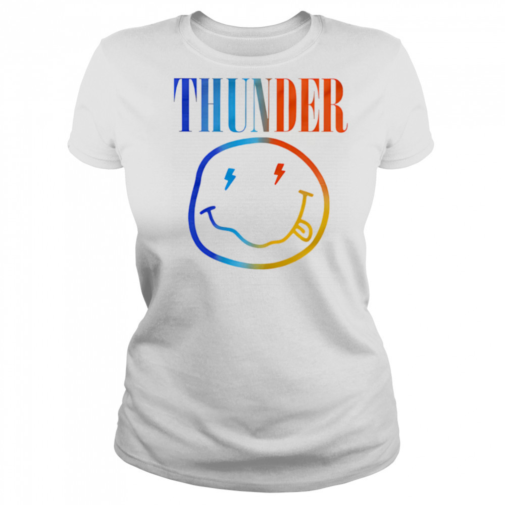 Thunder Smiley Face shirt Women's T-shirt