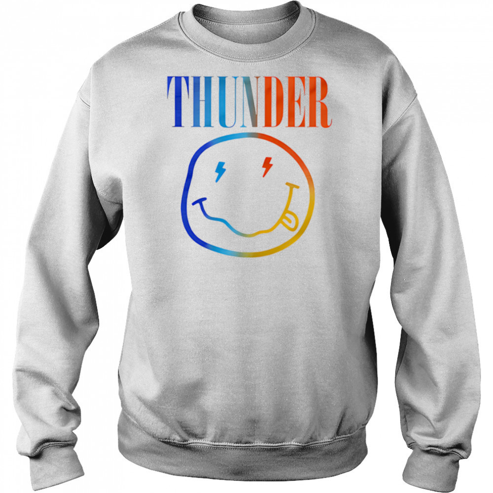 Thunder Smiley Face shirt Hoodie