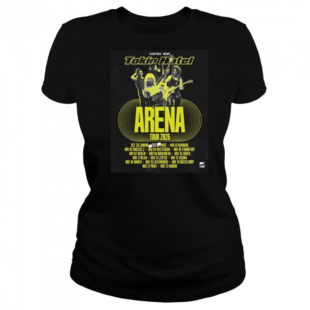 Tokio Hotel Arena Tour 2025 Poster Artwork T-Shirt Women's T-shirt
