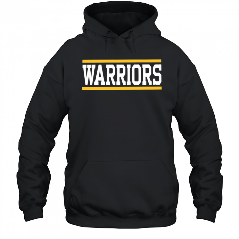 Warriors horizontal lines shirt Hoodie