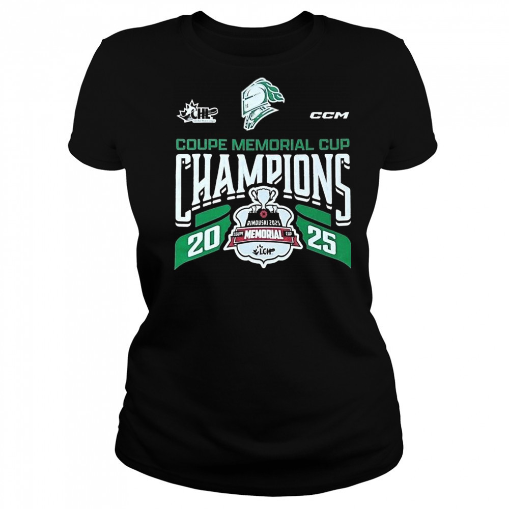 Wayne Gretzky Trophy 2025 Memorial Cup Champions Shirt Women's T-shirt