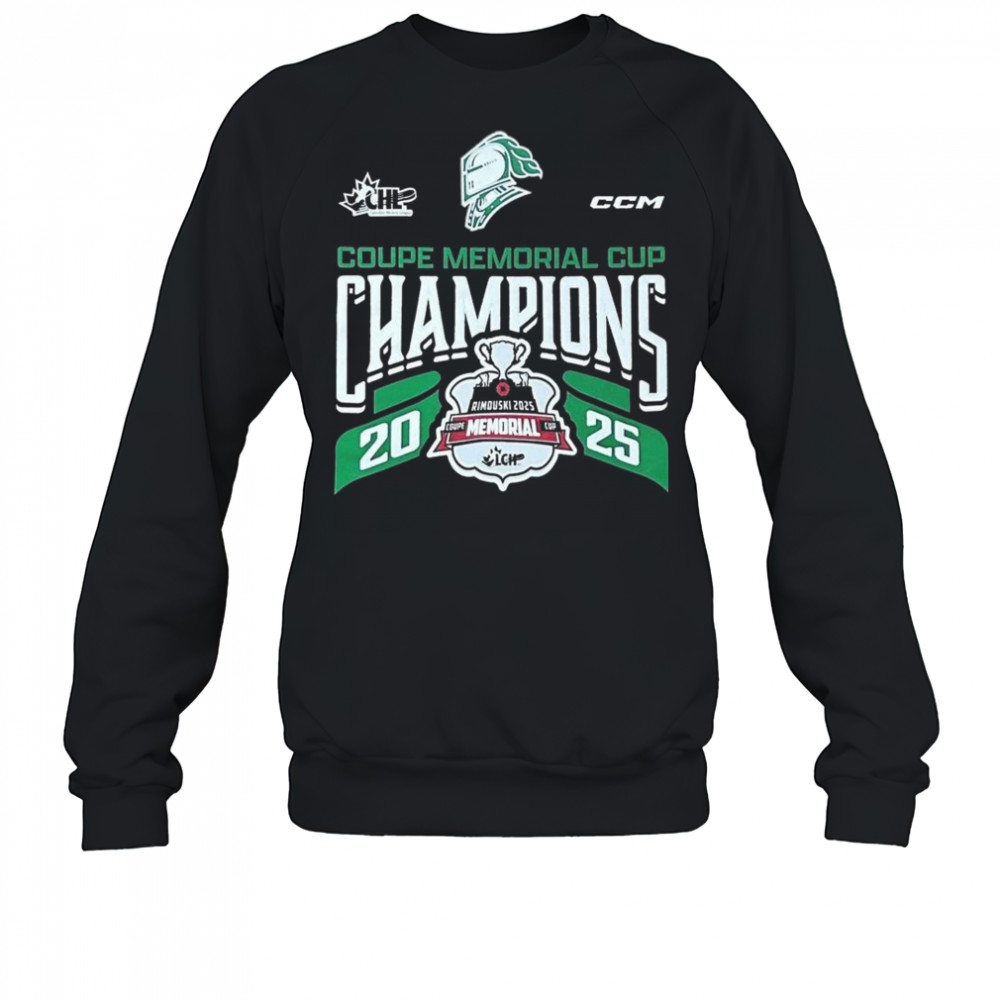 Wayne Gretzky Trophy 2025 Memorial Cup Champions Shirt Sweatshirt