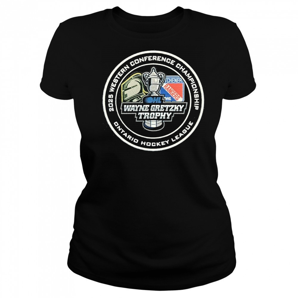 Wayne Gretzky Trophy 2025 Western Conference Final Ontario Hockey League Shirt Women's T-shirt