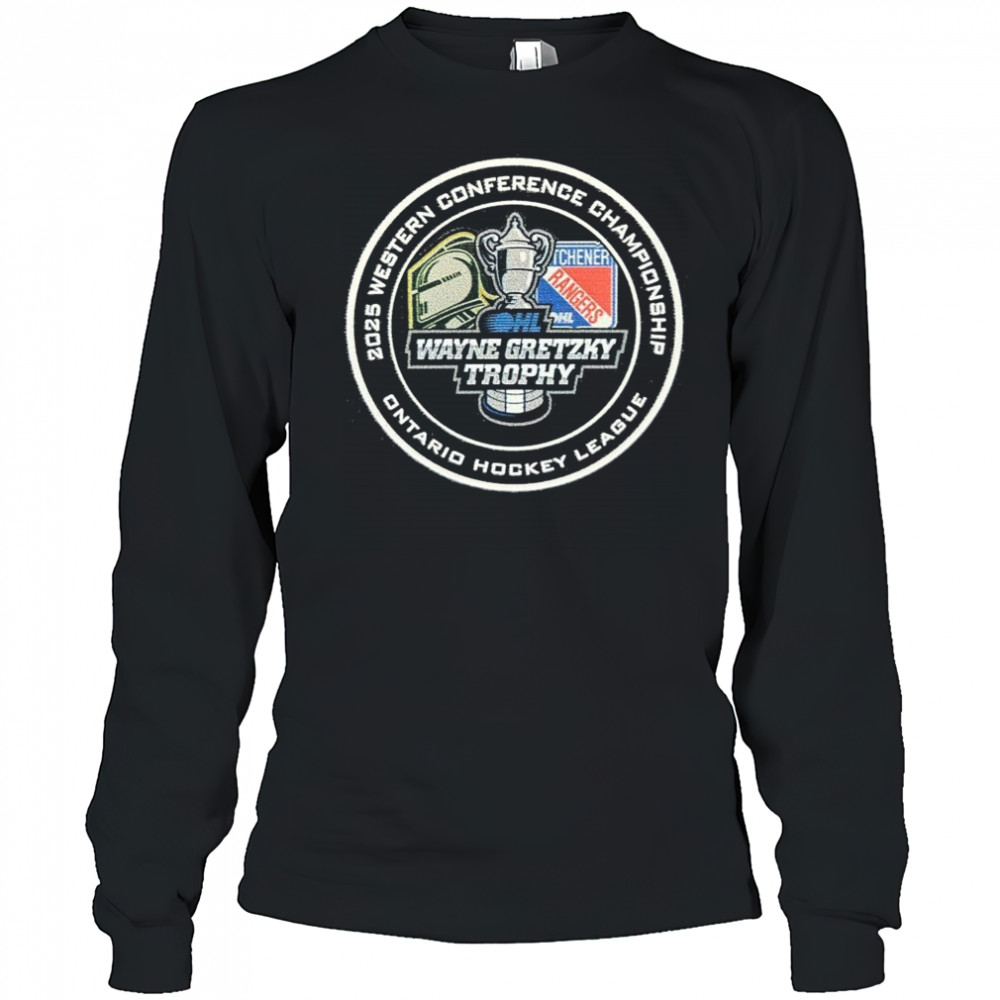 Wayne Gretzky Trophy 2025 Western Conference Final Ontario Hockey League Shirt Long Sleeved