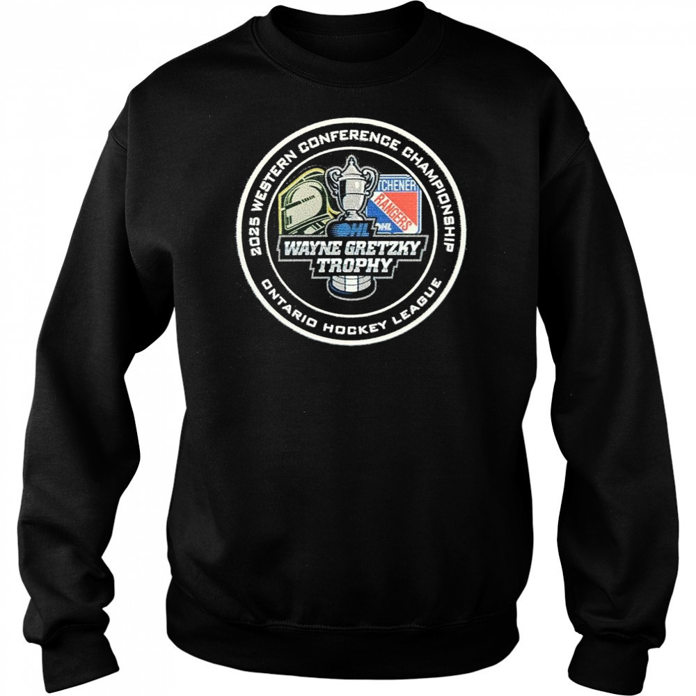 Wayne Gretzky Trophy 2025 Western Conference Final Ontario Hockey League Shirt Hoodie