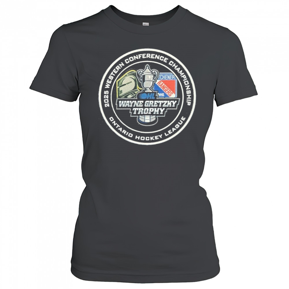 Wayne Gretzky Trophy 2025 Western Conference Final Ontario Hockey League Shirt Women's T-shirt