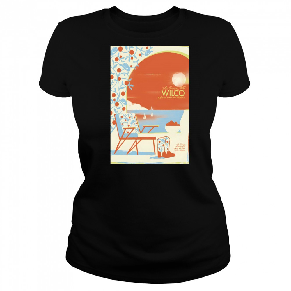 Wilco On June 29 2025 In Valencia, ES Event Poster T-Shirt Women's T-shirt