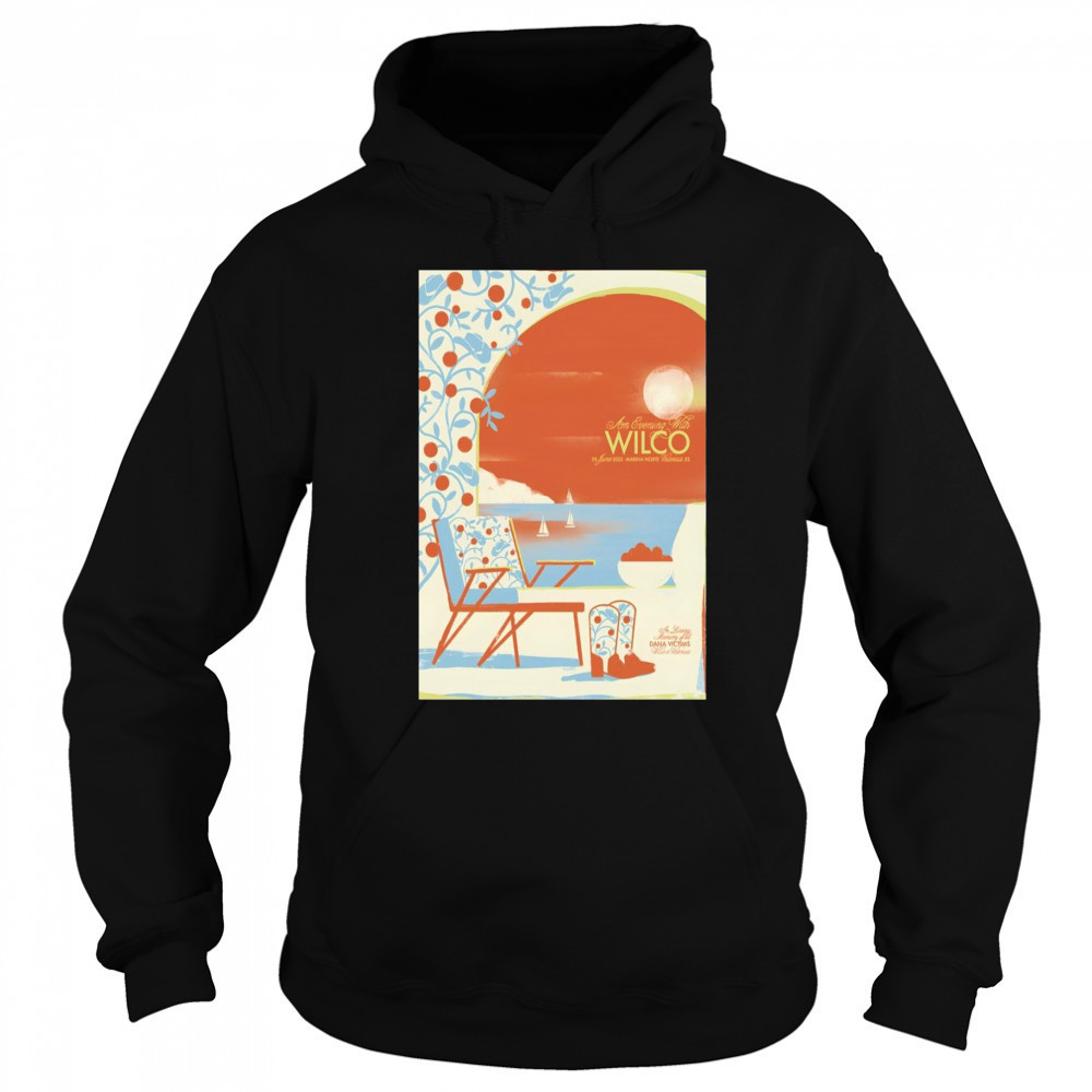 Wilco On June 29 2025 In Valencia, ES Event Poster T-Shirt Sweatshirt