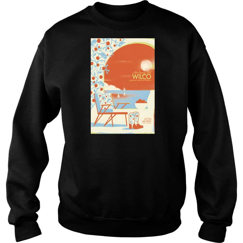 Wilco On June 29 2025 In Valencia, ES Event Poster T-Shirt Hoodie