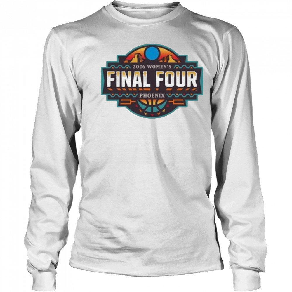 Women’s Final Four Logo Phoenix 2026 T-Shirt Long Sleeved