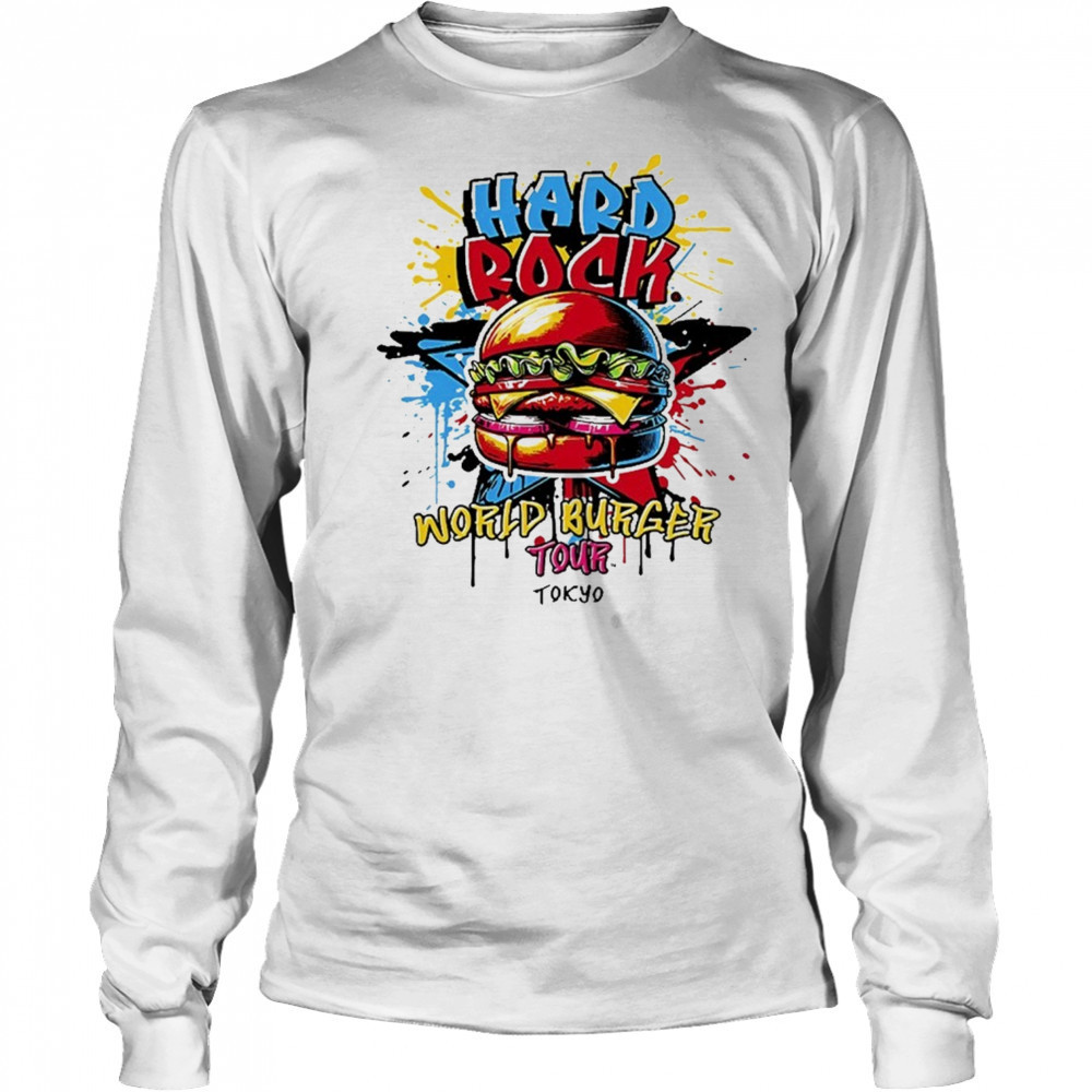 World Burger Tour 2025 Tokyo T-Shirt Long Sleeved