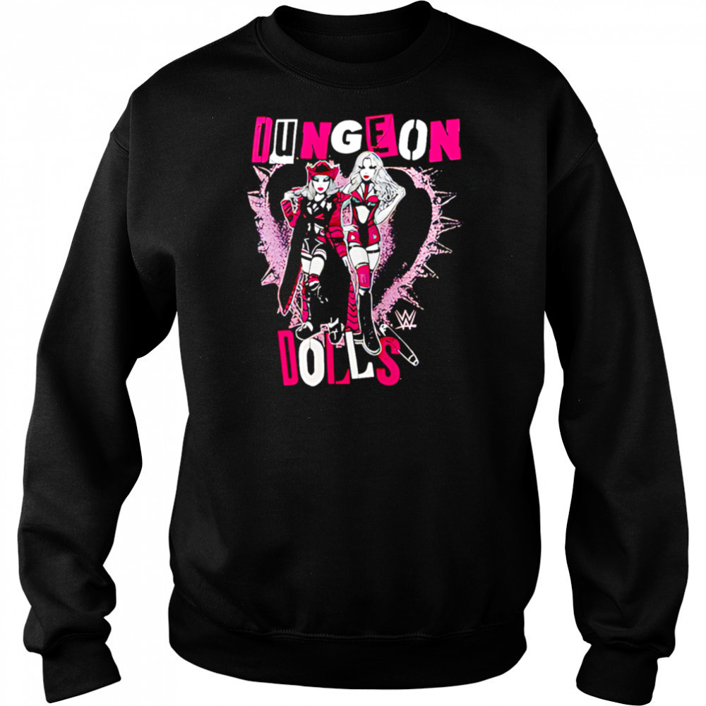 WWE Dungeon Dolls Superstars Shirt Hoodie