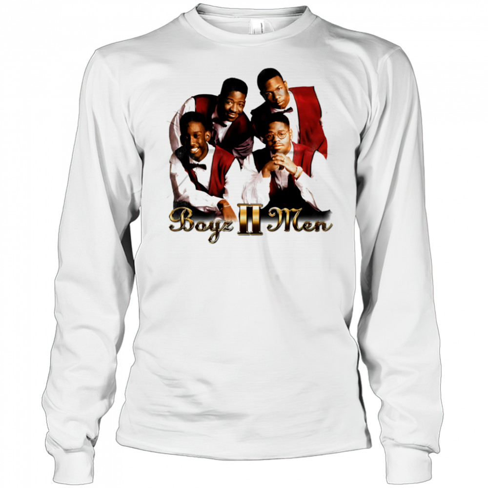 Boyz II Men portrait shirt Long Sleeved