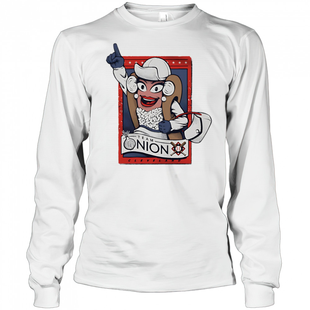 Cleveland Team Onion shirt Long Sleeved