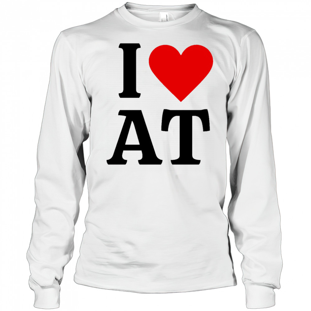 I heart AT shirt Long Sleeved