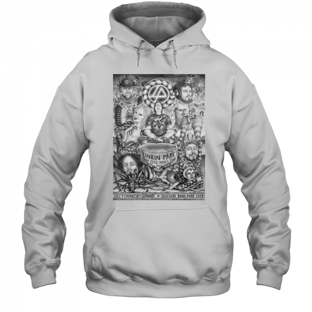 Linkin Park From Zero World Tour At Deutsche Bank Park In Frankfurt Germany On July 9 2025 Shirt Hoodie