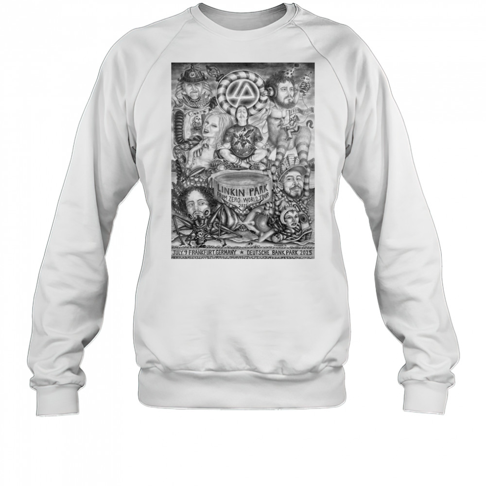 Linkin Park From Zero World Tour At Deutsche Bank Park In Frankfurt Germany On July 9 2025 Shirt Sweatshirt