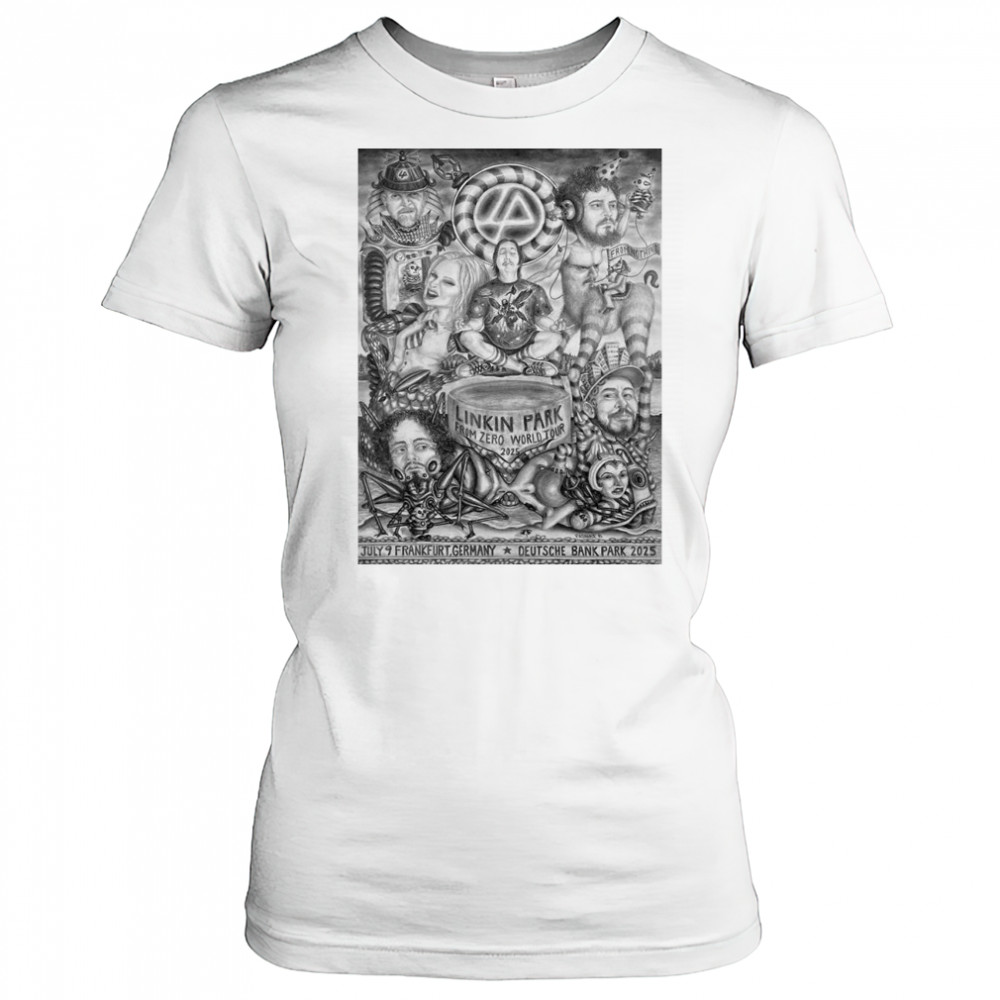 Linkin Park From Zero World Tour At Deutsche Bank Park In Frankfurt Germany On July 9 2025 Shirt Women's T-shirt