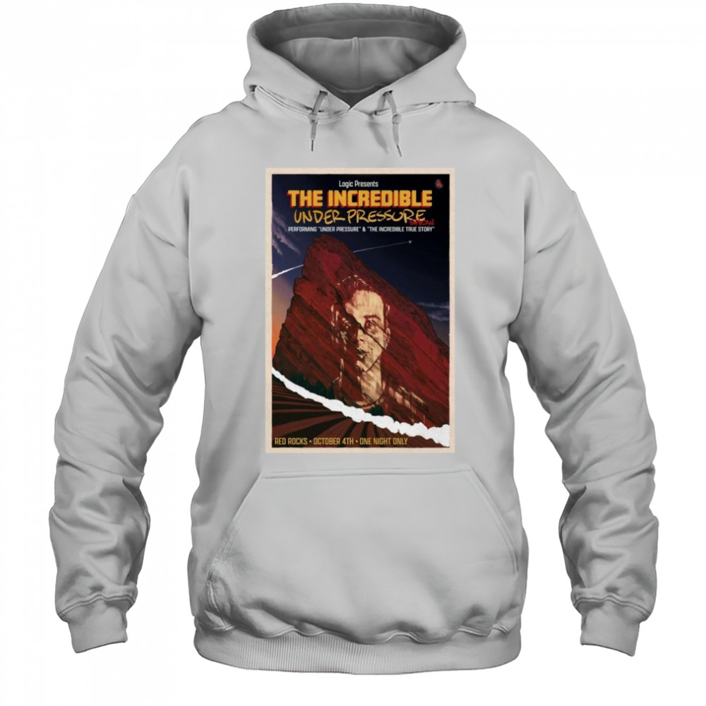 Logic Presents The Incredible Band Tour Red Rocks 2025 Shirt Hoodie