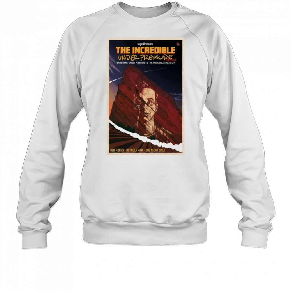 Logic Presents The Incredible Band Tour Red Rocks 2025 Shirt Sweatshirt