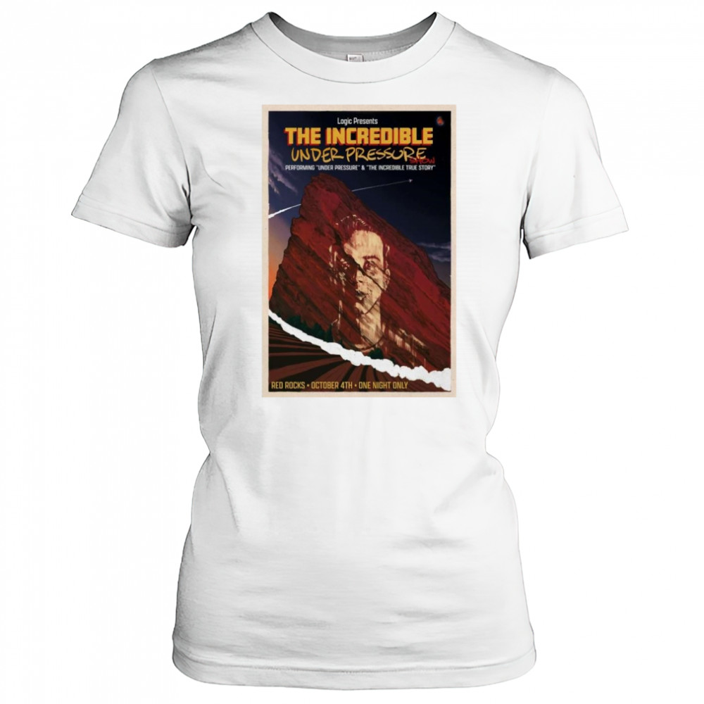 Logic Presents The Incredible Band Tour Red Rocks 2025 Shirt Women's T-shirt
