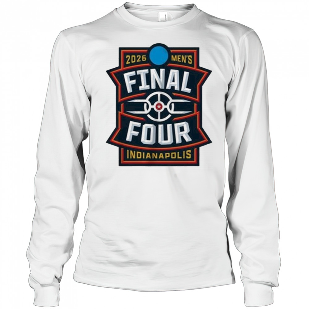 Men’s Final Four Logo Indianapolis 2026 T-Shirt Long Sleeved