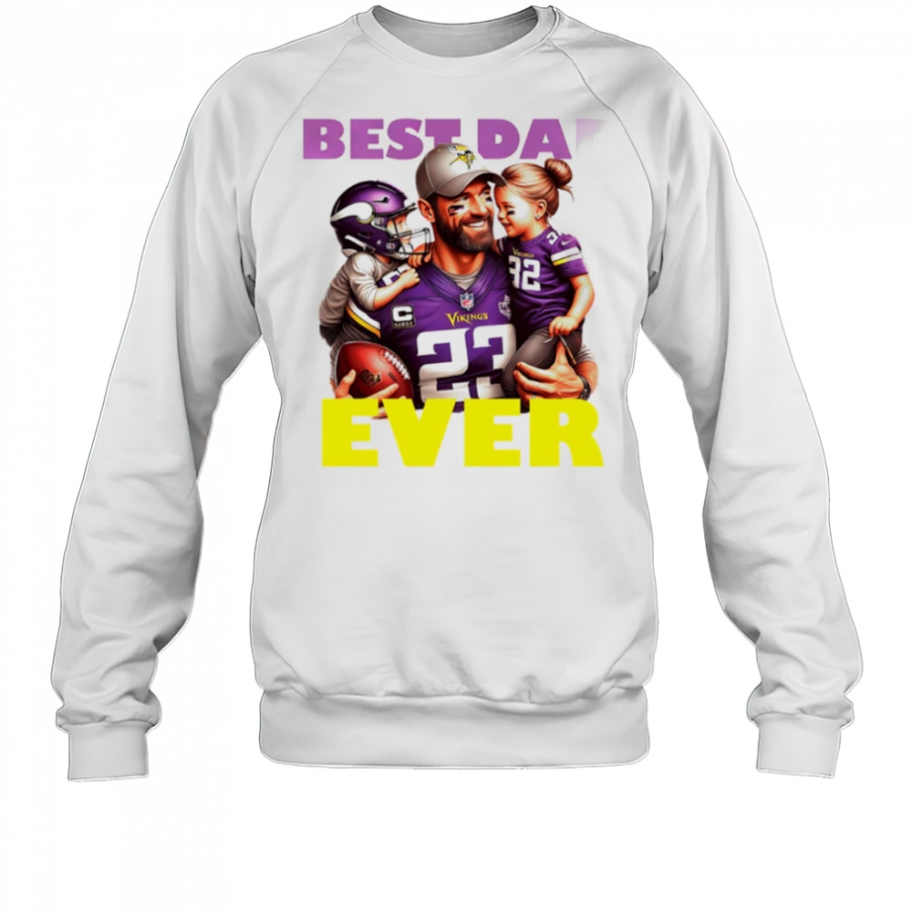 Minnesota Vikings Best Dad Ever shirt Sweatshirt