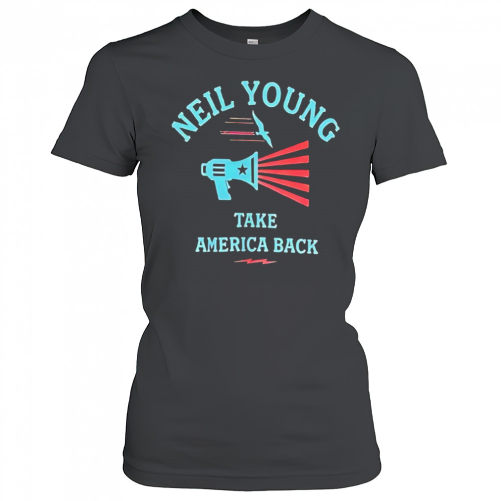 Neil Young take America back shirt Women's T-shirt