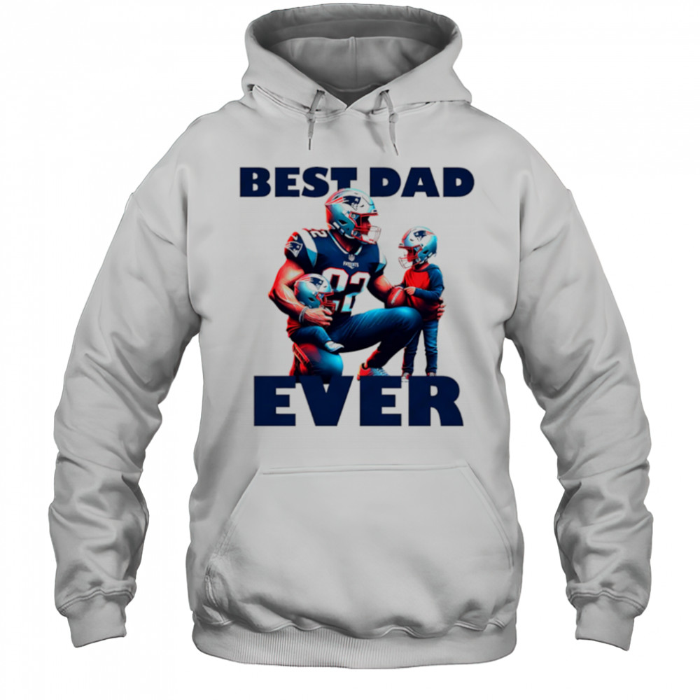 New England Patriots Best Dad Ever shirt Hoodie