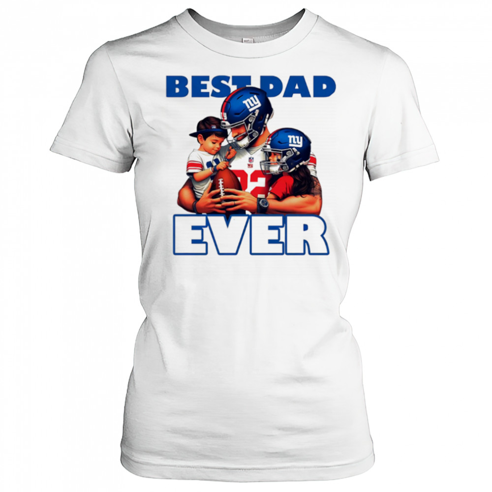 New York Giants Best Dad Ever shirt Women's T-shirt