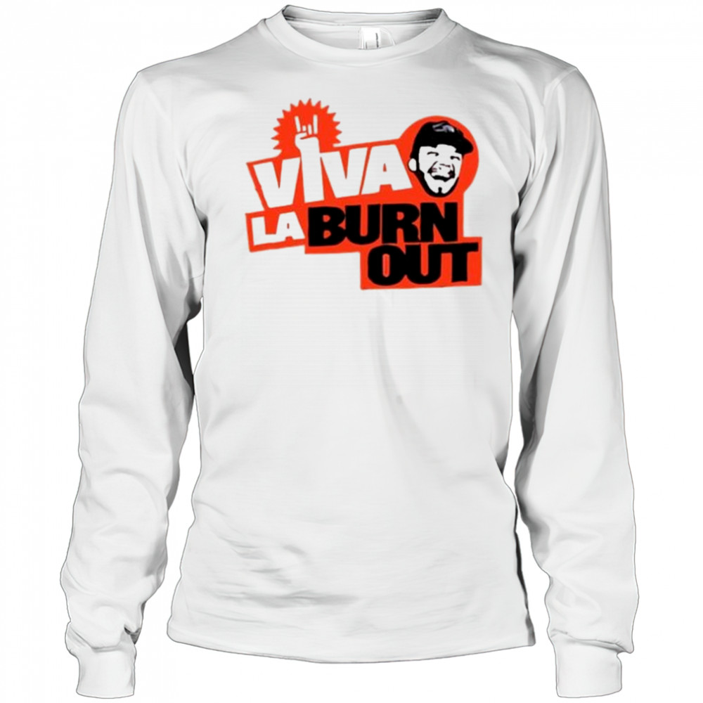 Oliver Francis Viva La Burn Out T-Shirt Long Sleeved