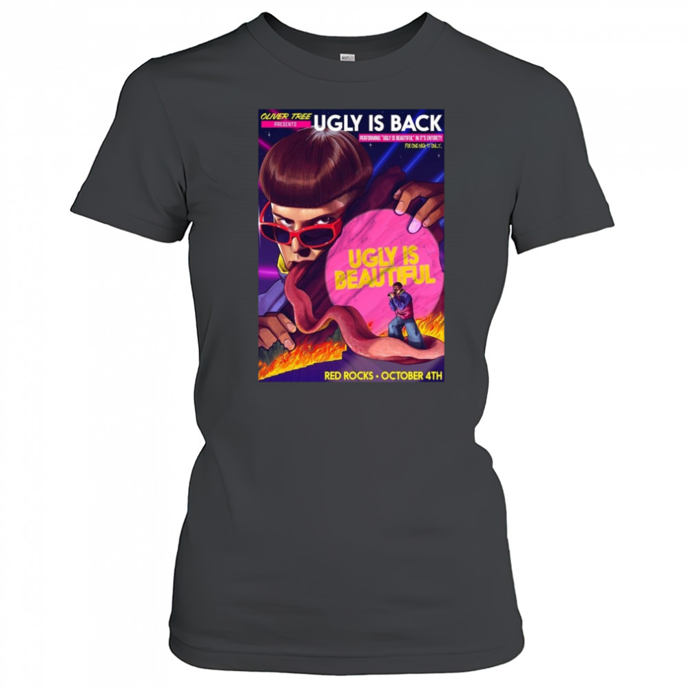 Oliver Tree Red Rocks Oct 4 2025 Poster T-Shirt Women's T-shirt