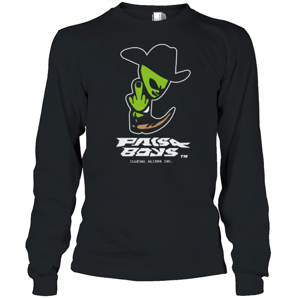 Paisaboys Illegal Aliens T-Shirt Long Sleeved