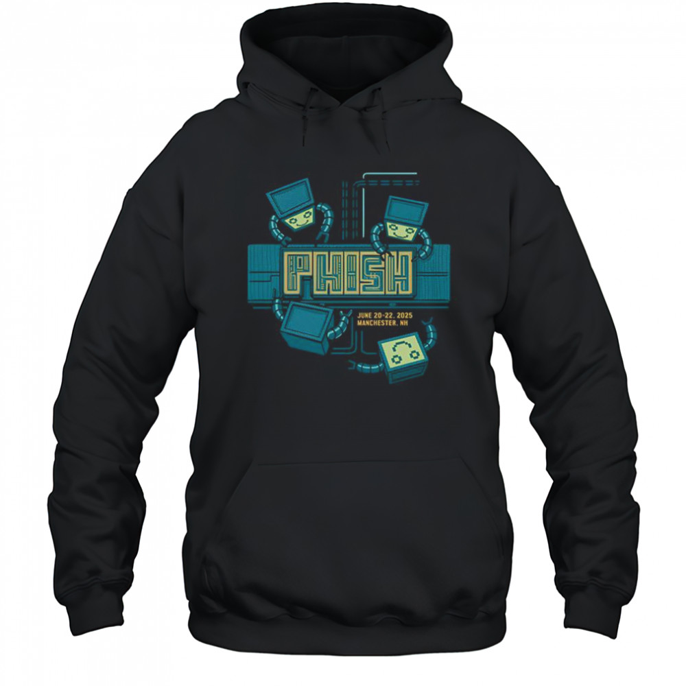 Phish Merch Manchester NH June 20 2025 T-Shirt Hoodie