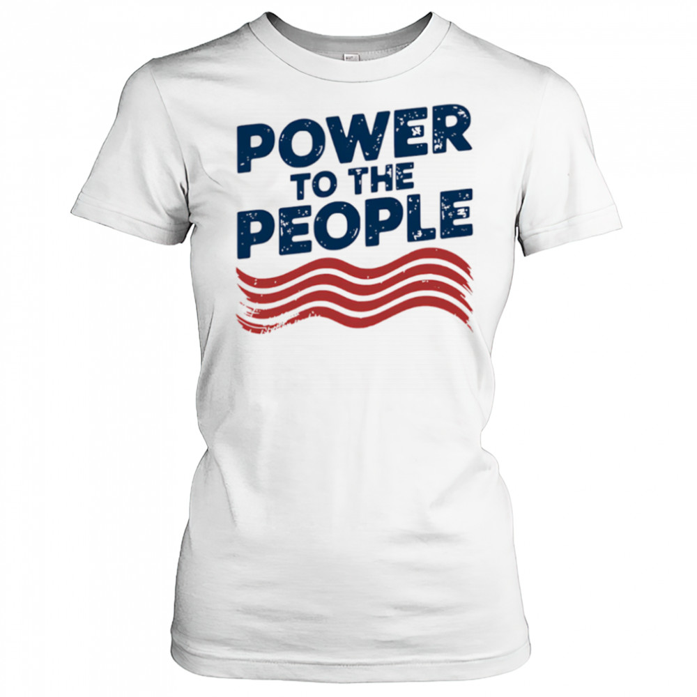 Power To The People vintage shirt Women's T-shirt