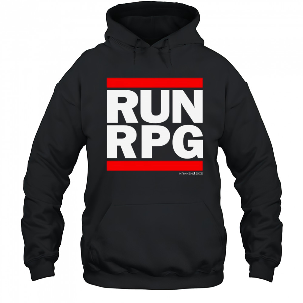 Run RPG Kraken Dice Shirt Hoodie