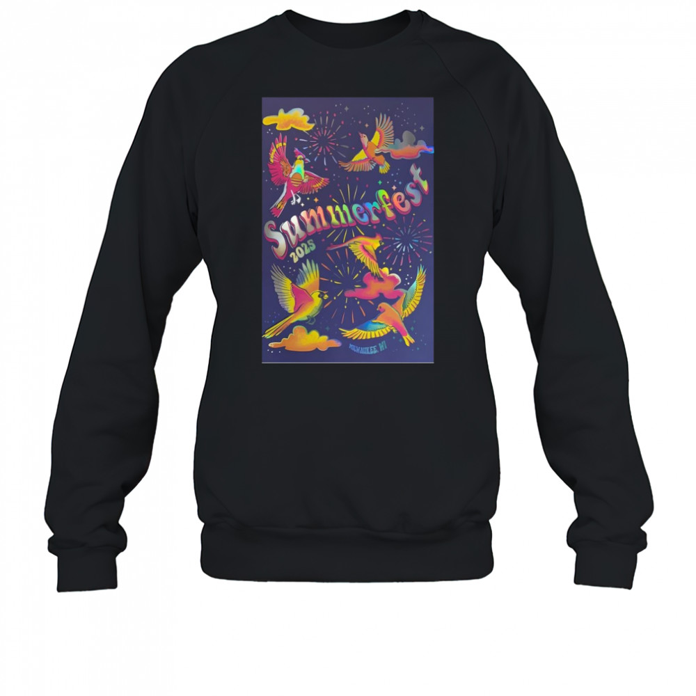 Schnitzel Near Summerfest 2025 Milwaukee WI Poster T-Shirt Sweatshirt