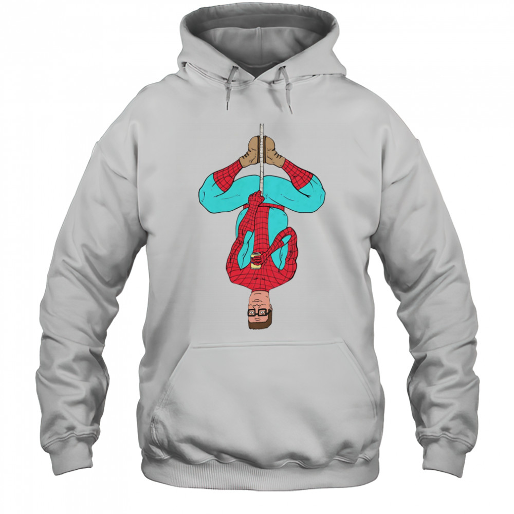 Spider man Hank Hill shirt Hoodie