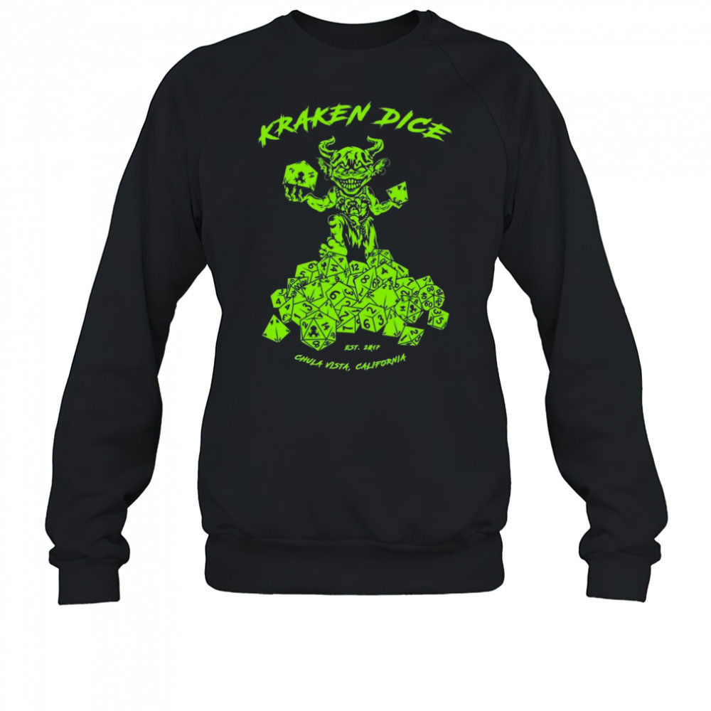 The Misfit Kraken Dice Shirt Sweatshirt
