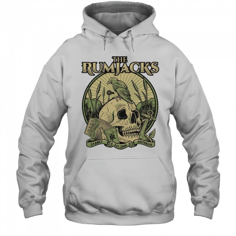 The Rumjacks Crow Skull Shirt Hoodie